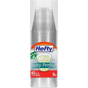 imageHefty Party Perfect Clear Plastic Cups 18 Ounce 20 Count9 Ounces