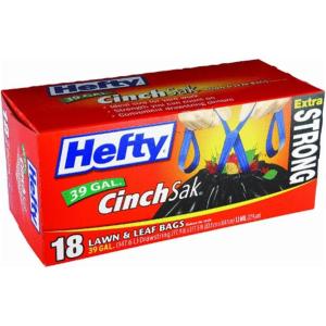 imageHefty Strong Extra Large Trash Bags Black 33 Gallon 48 CountBlack
