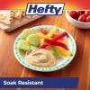 imageHefty Compostable Printed Small Paper Plates for Desserts and Appetizers Soak Resistant and Microwave Safe Compostable Plates 6 Inch 40 Count