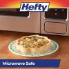 imageHefty Compostable Printed Small Paper Plates for Desserts and Appetizers Soak Resistant and Microwave Safe Compostable Plates 6 Inch 40 Count