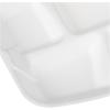 imageHefty Everyday SoakProof Foam Compartment Tray White 9 x 11 Inch 40 Count40 Count Pack of 6