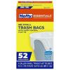 imageHefty Essentials Flap Tie 4 Gallon Trash Bags 52 Count Small Scented Trash Bags for Bathrooms Bedrooms Dorm Rooms Home Offices and More Fresh Linen Scent White