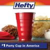 imageHefty Party On Disposable Plastic Cups Red 18 Ounce 8 packs of 25 CountRed 18 oz