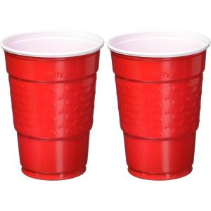 imageHefty Easy Grip Party Cups Red 50 Count179 Ounces Pack of 2