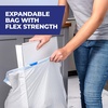 image:imageHefty Ultra Strong 20 Gallon Trash Bags XL Tall Kitchen Trash Bags 20 Gallon Size Drawstring Closure Continuous Odor Control White Lavender and Sweet Vanilla Scent 80 Bags
